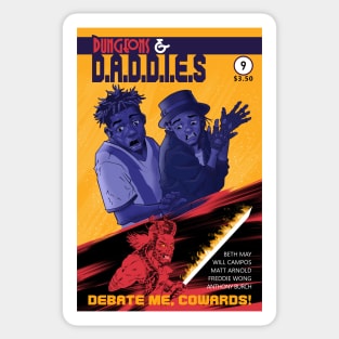 Dungeons and Daddies - S02 E09 Comic Cover Poster Sticker